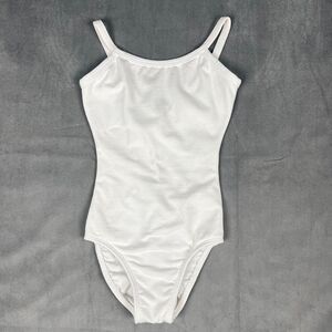 Eurotard Camisole Ballet Leotard White - Youth Intermediate